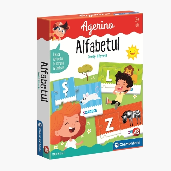 Agerino-Alfabetul joc educativ 3+ ani
