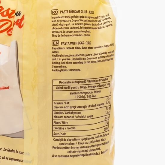 Paste pentru desert - bucle 300g