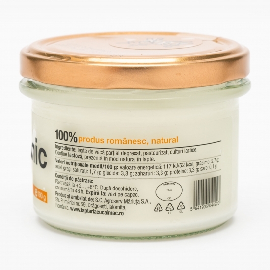 Iaurt mic 2.7% grăsime, 190g