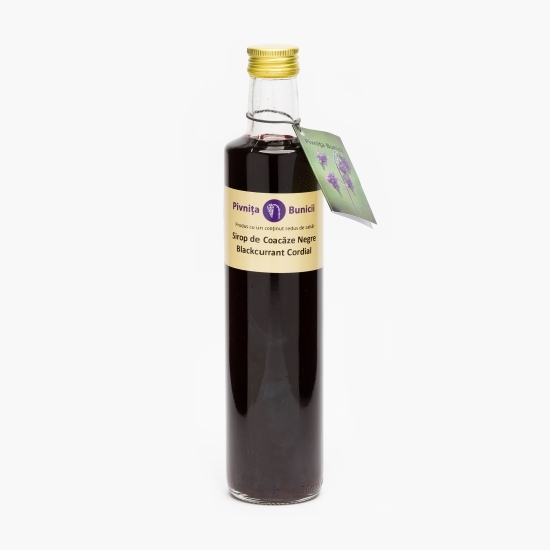 Sirop de coacăze negre 0.5l
