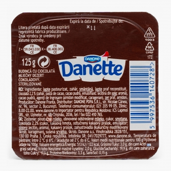 Budincă cu ciocolată 125g