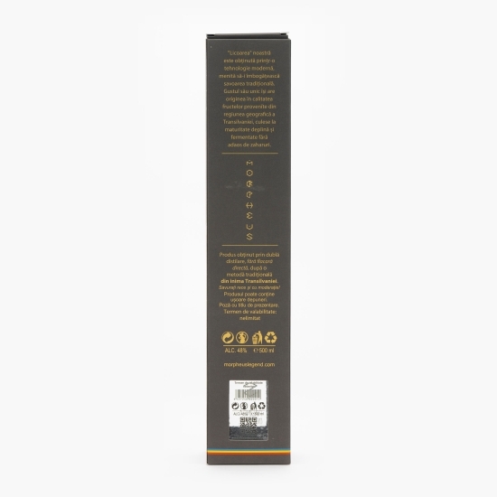 Pălincă de prune 48% alc. 0.5l + cutie