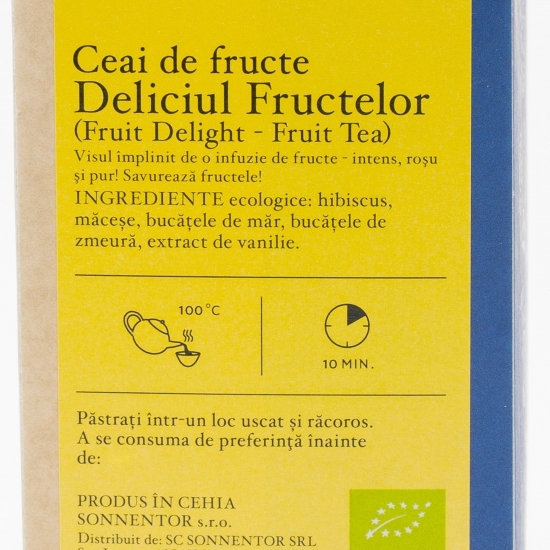 Ceai eco „Deliciul fructelor” 18 plicuri