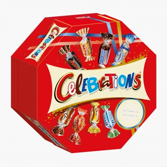 Cutie Centerpiece cu bomboane de ciocolată 385g