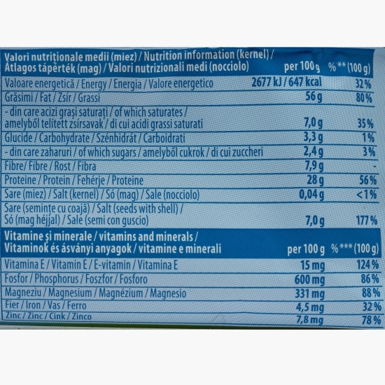Semințe albe extra sărate 100g
