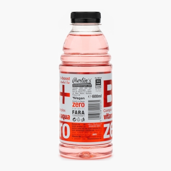 Apă cu vitamine B+ zero zahăr cu aromă de pepene roșu și lime 0.6l