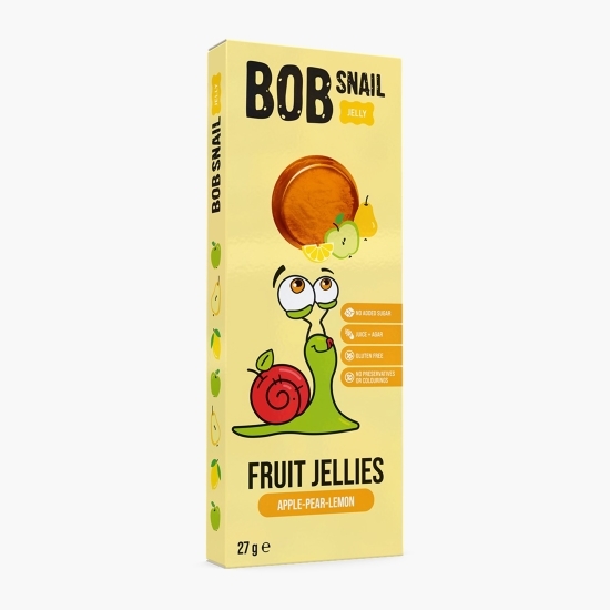 Jeleu natural din mere, pere și lămâie, fără zahăr adăugat 27g