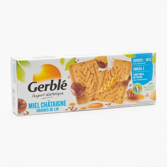 Biscuiți dietetici cu miere și castane 200g