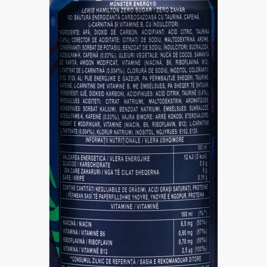 Băutură energizantă Energy, zero zahăr 0.5l
