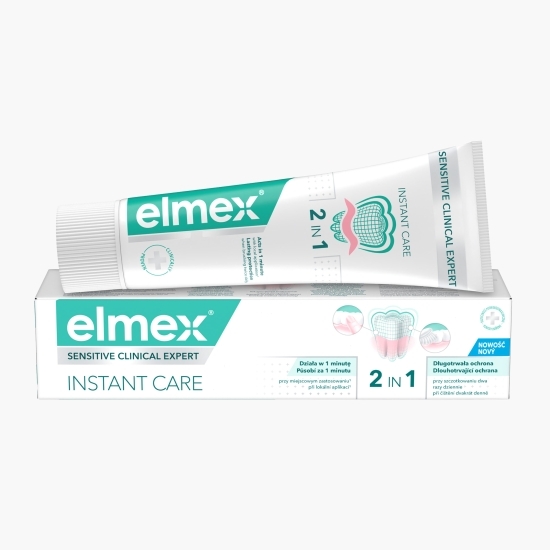 Pastă de dinți Sensitive Clinical Expert Instant Care 75ml