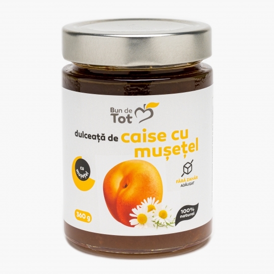 Dulceață de caise și mușețel 360g