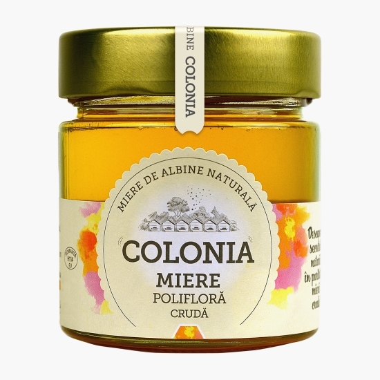 Miere polifloră crudă 270g