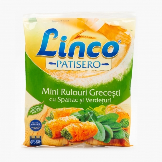 Mini rulouri grecești cu spanac și verdețuri 500g
