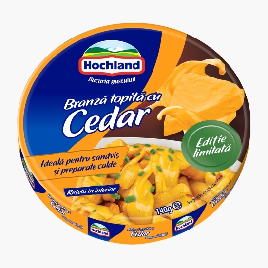 Brânză topită triunghiuri cu cedar 140g