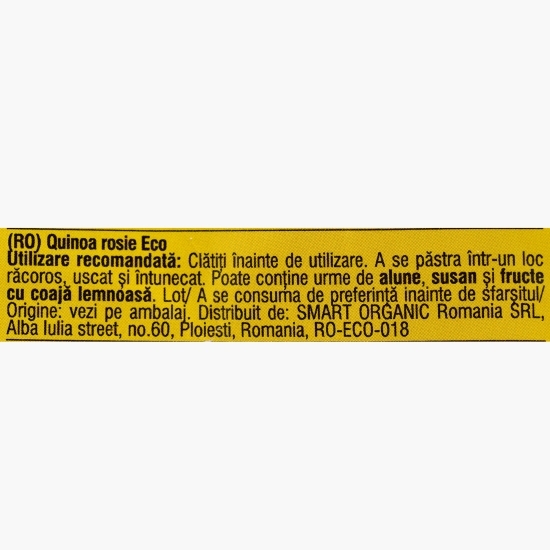 Quinoa roșie eco 250g
