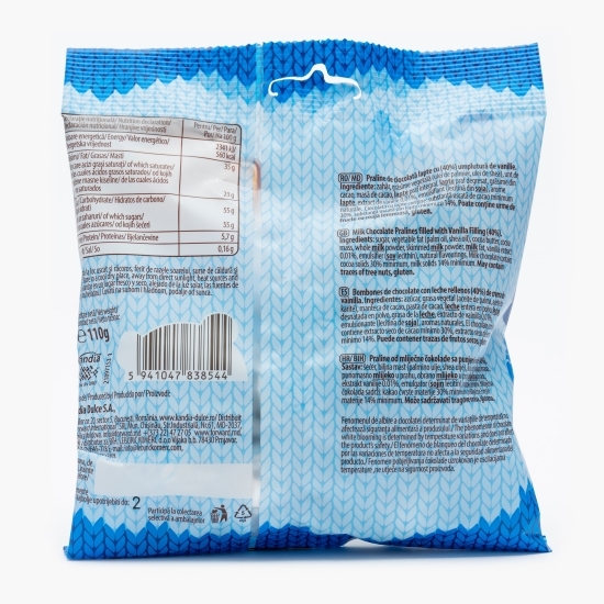 Globuri de ciocolată cu cremă de vanilie 110g