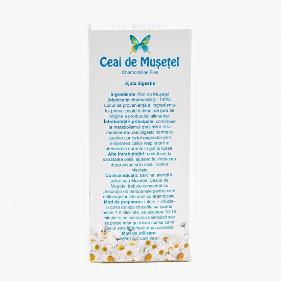 Ceai de mușețel 20 plicuri