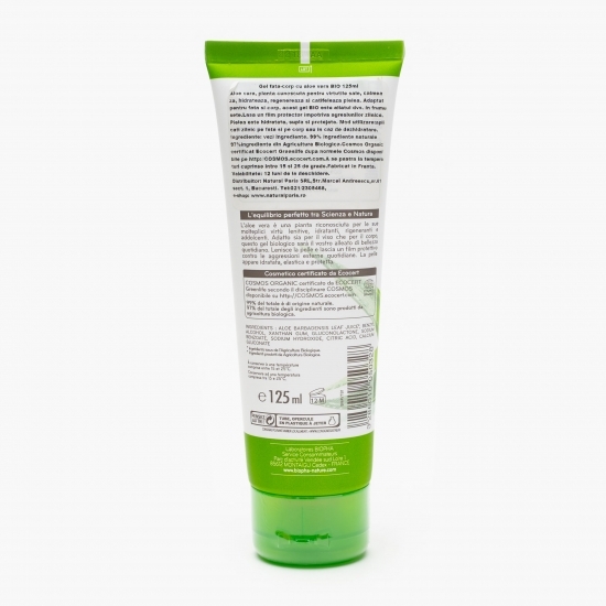 Gel hidratant aloe vera, bio 125ml