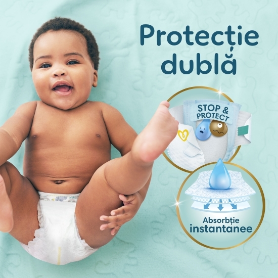 Scutece Premium Care Jumbo Pack, mărimea 2, 4-8kg, 88 buc