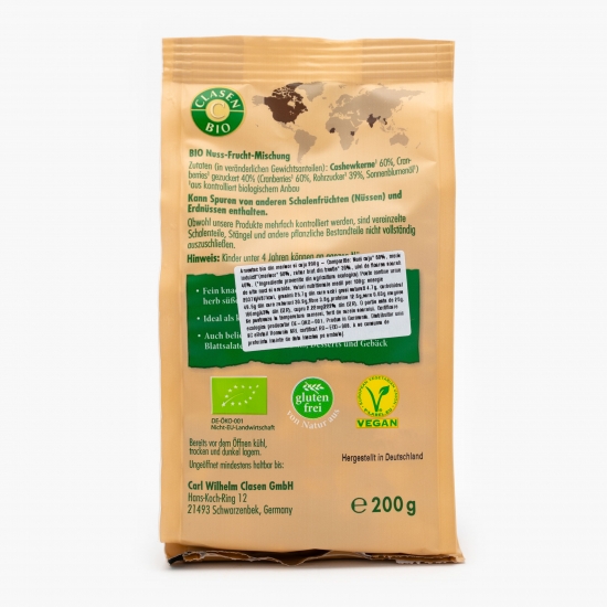 Amestec eco din merișor și caju 200g