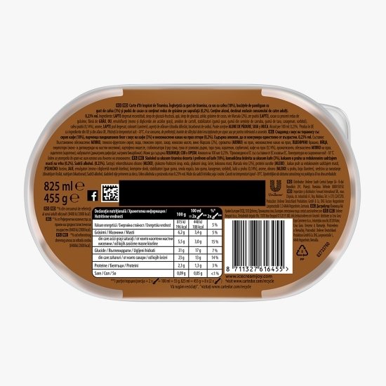 Inghețată tiramisu 825ml