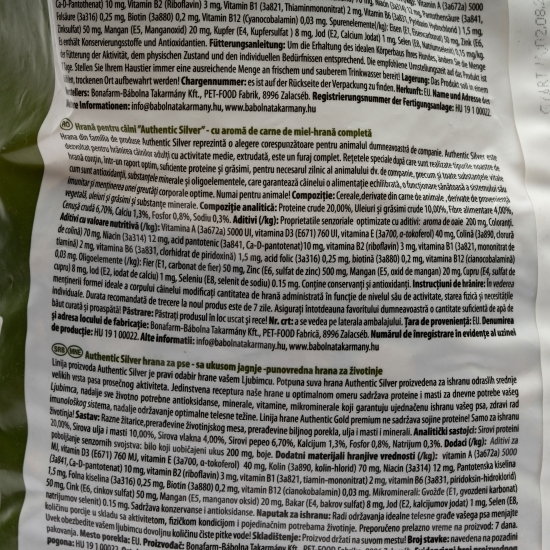 Hrană pentru câini, 10kg, cu miel