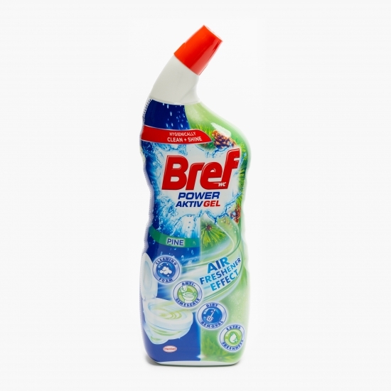 Soluție de curățat toaleta cu parfum de pin 0.7l