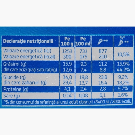 Înghețată cornet cu aromă de rom 120ml