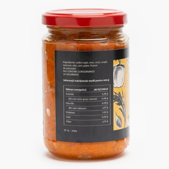 Tocană de legume coapte și orez 300g