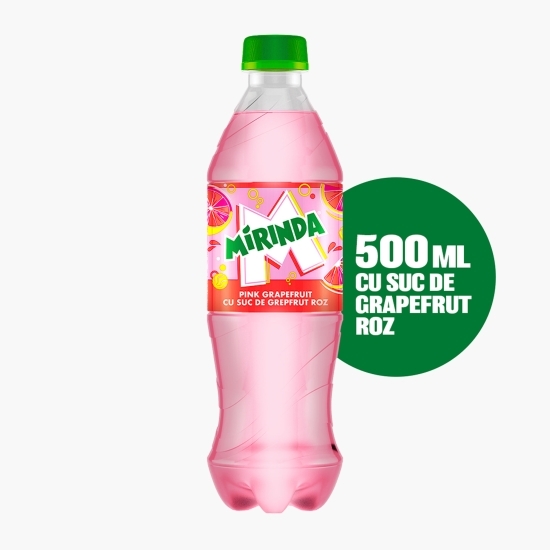 Băutură carbogazoasă grapefruit roz 0.5l