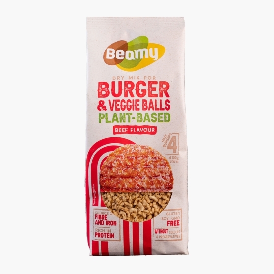 Amestec uscat pe bază de plante pentru burger și chiftele de legume, cu aromă de vită 120g 