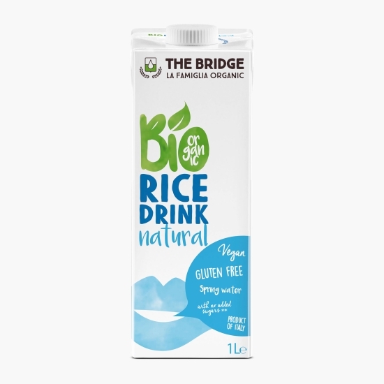 Băutură ecologică din orez fără gluten și zahăr adăugat 1l