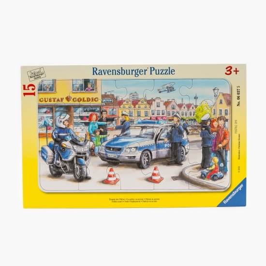 Puzzle-Departamentul poliției 15 piese 3+ ani