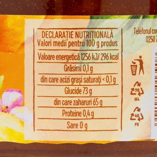 Dulceață de caise 270g