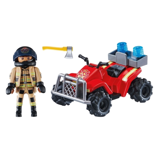 Set figurine - vehicul pompieri, 3+ ani