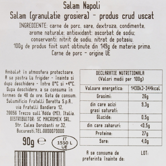 Salam Napoli 90g