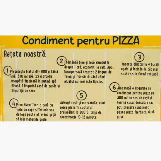 Amestec de condimente pentru pizza 8g