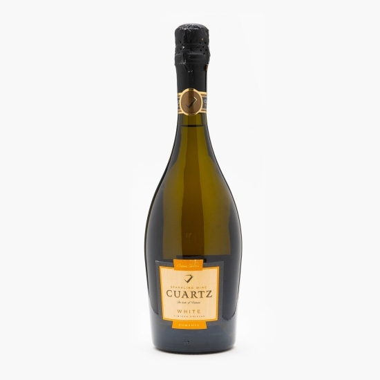 Vin spumant brut alb extra sec Cuartz Fetească Albă, 12%, 0.75l