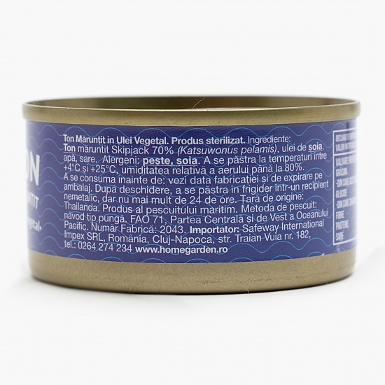 Ton mărunțit în ulei vegetal 80g