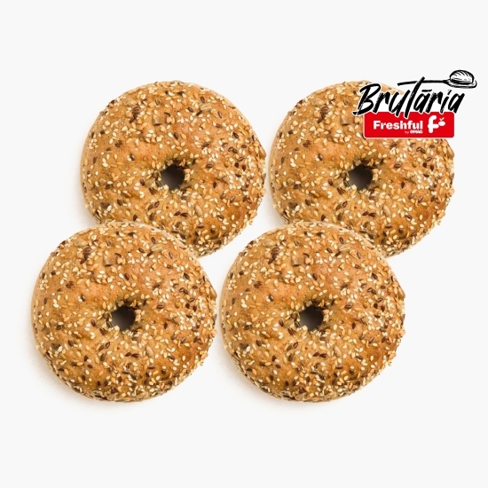 Bagel Cristallino cu cereale 4x75g