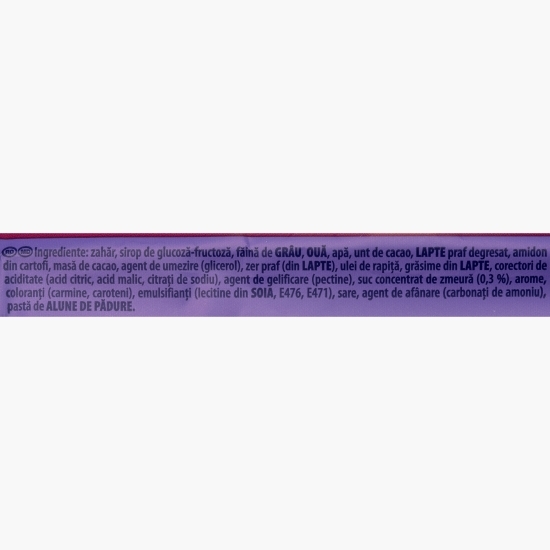 Biscuiți cu jeleu cu aromă zmeură Choco Jaffa 147g