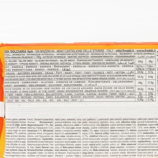 Prăjitură Finesse cu gust de cacao și alune 390g