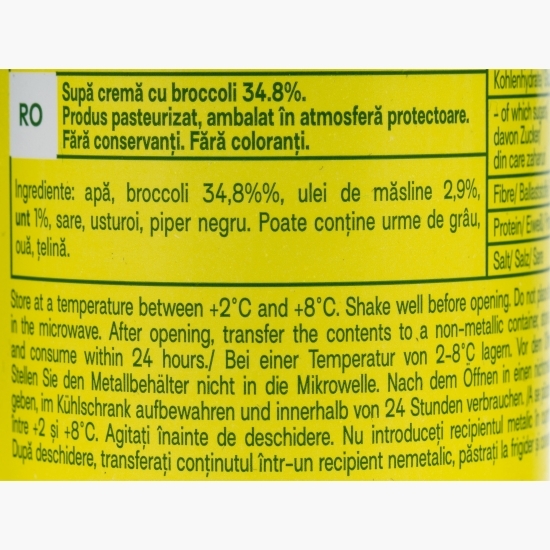 Supă cremă cu broccoli 310ml