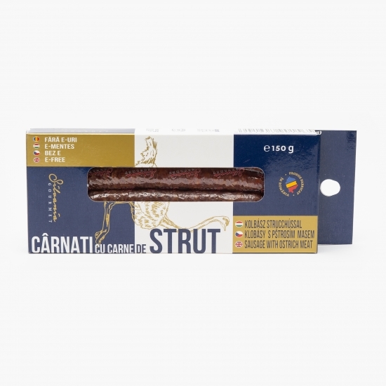 Cârnați cu carne de struț 150g