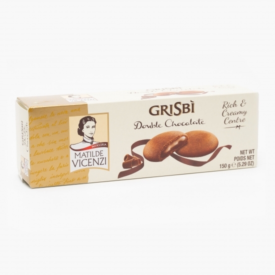 Biscuiți umpluți cu cremă de ciocolată 9x16.7g