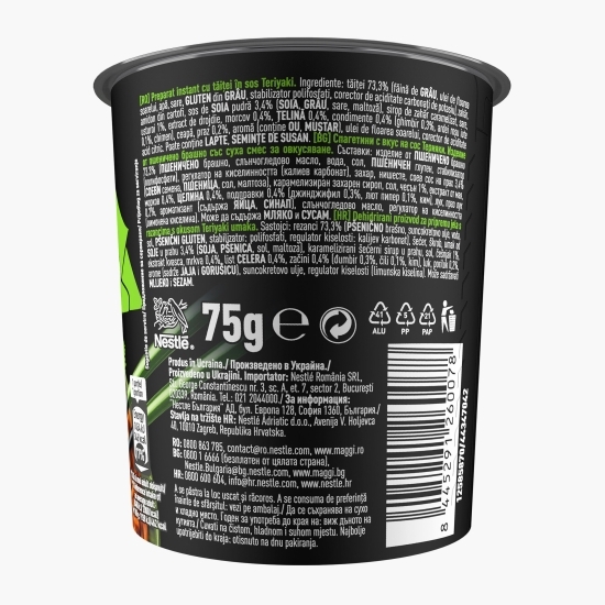 Tăiței instant în sos Teriyaki 75g