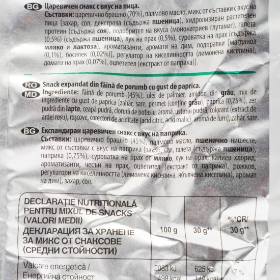 Snacks mix verde 90g