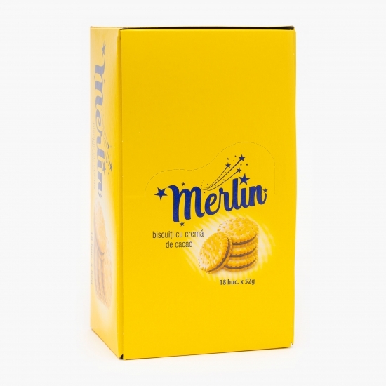 Biscuiți sandwich cu cremă de cacao 936g (18x52g)