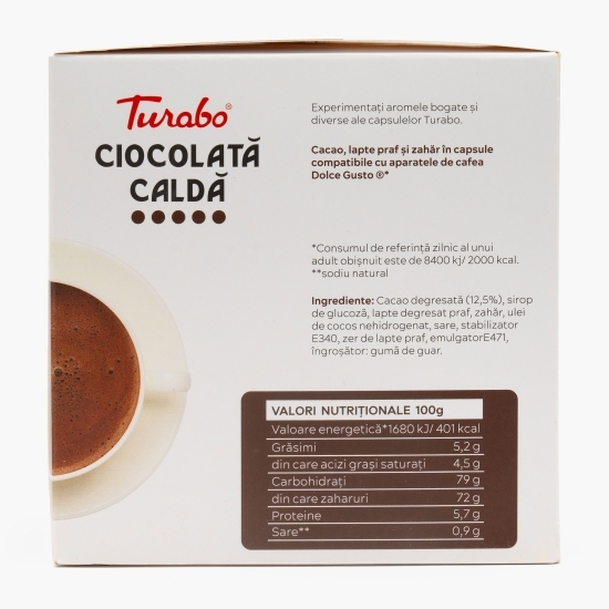 Ciocolată caldă Classic, 16 băuturi, capsule