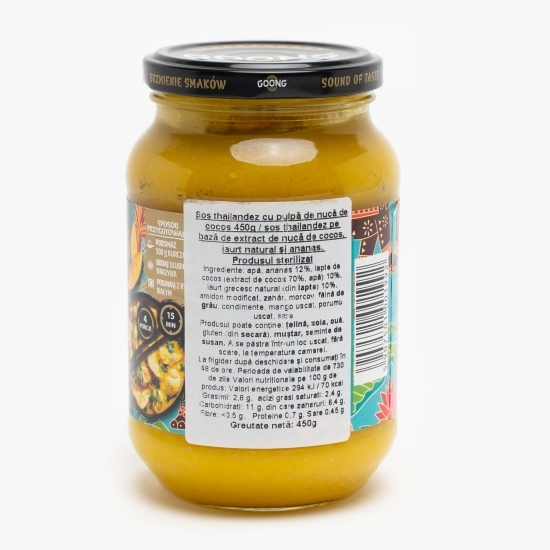 Sos thailandez cu pulpă de nucă de cocos, Tajski 450g